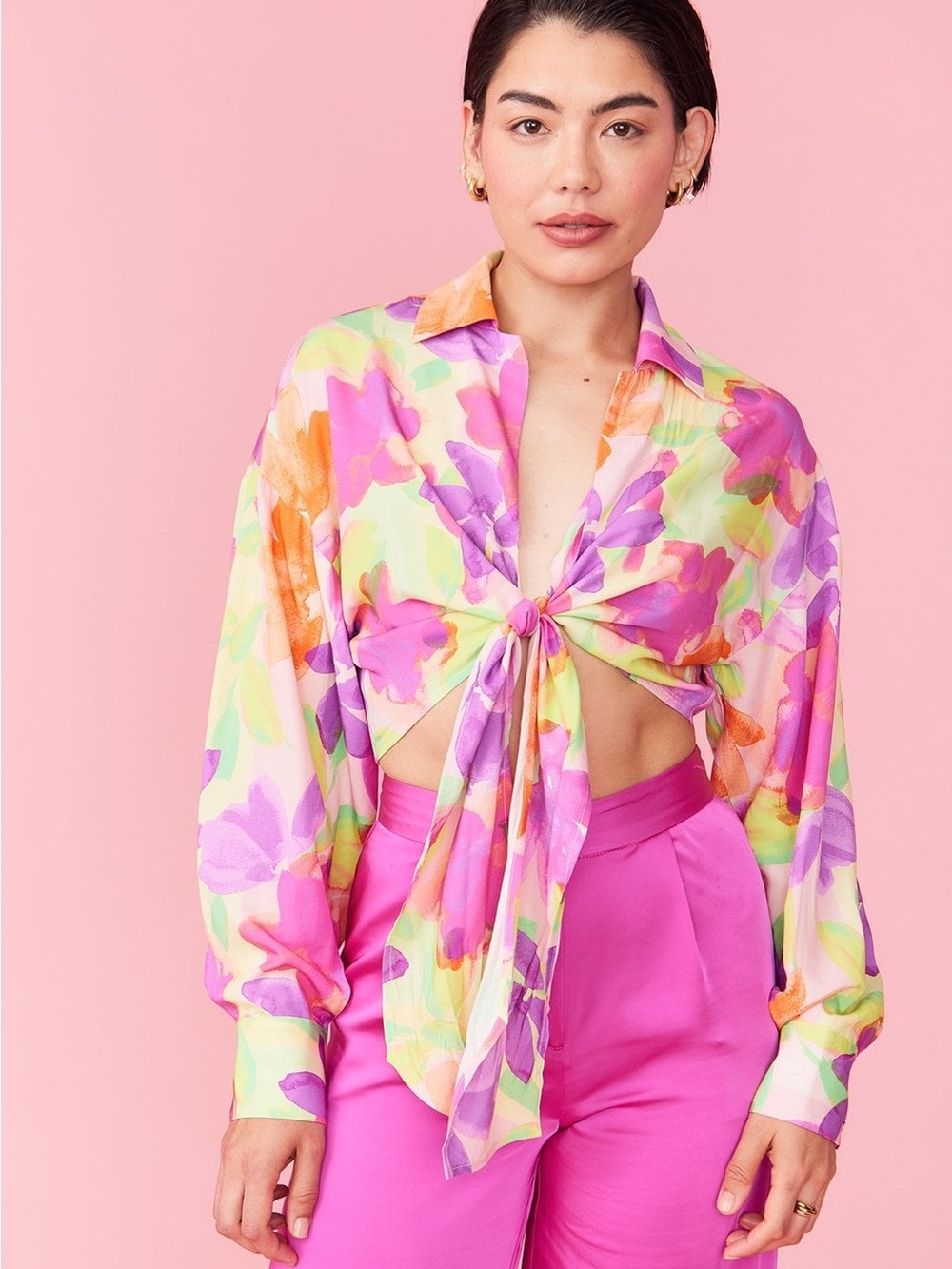 Jayley Rose Petal Wrap Blouse